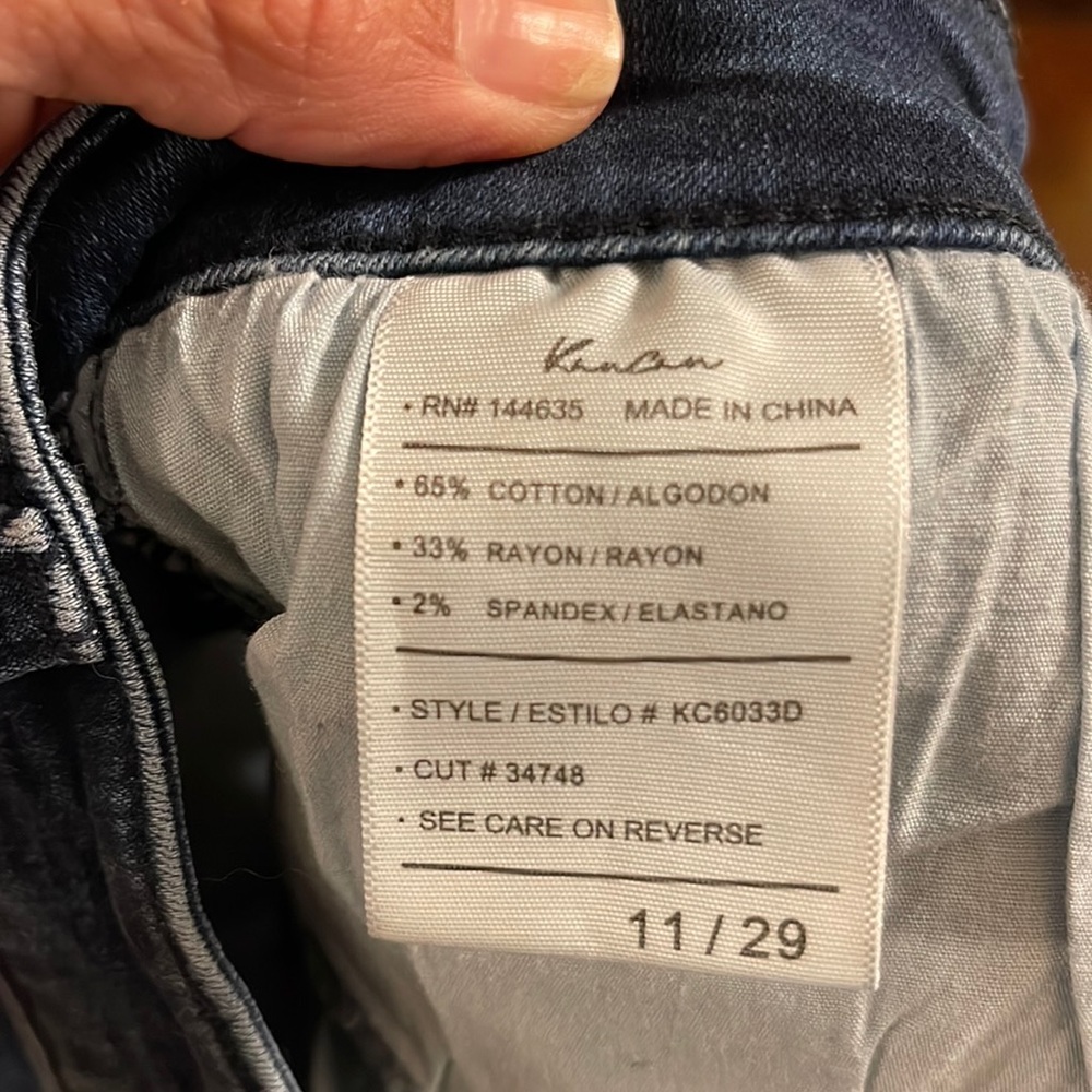 KanCan cut off denim shorts